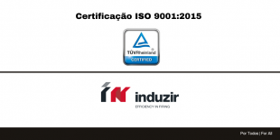 Induzir with the certification of its quality management system by ISO 9001:2015
