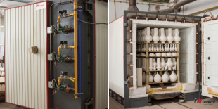 Há 5 anos instalávamos o novo sistema de controlo dinâmico de ar e gás para fornos intermitentes.